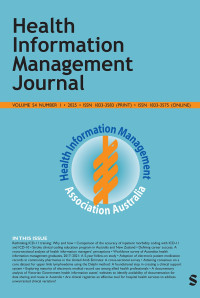 Image of Jurnal - Health Information Management Journal