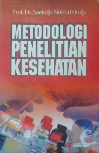 Image of Metodologi Penelitian Kesehatan