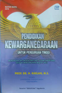 Image of Pendidikan Kewarganegaraan untuk Perguruan Tinggi